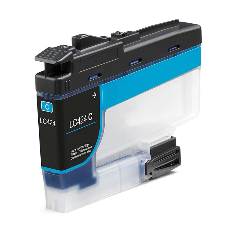 Original Brother LC424C Cyan Inkjet Cartridge